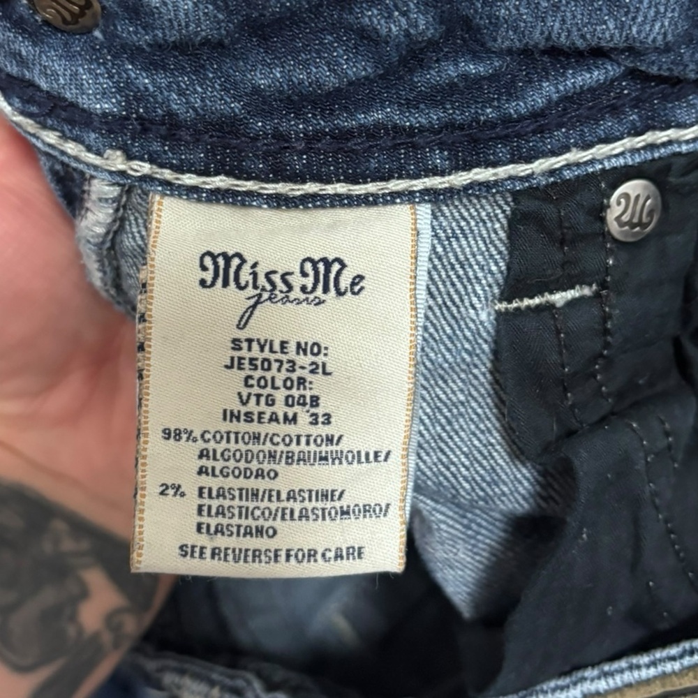 Miss me low rise bootcut jeans - Picture 4 of 8